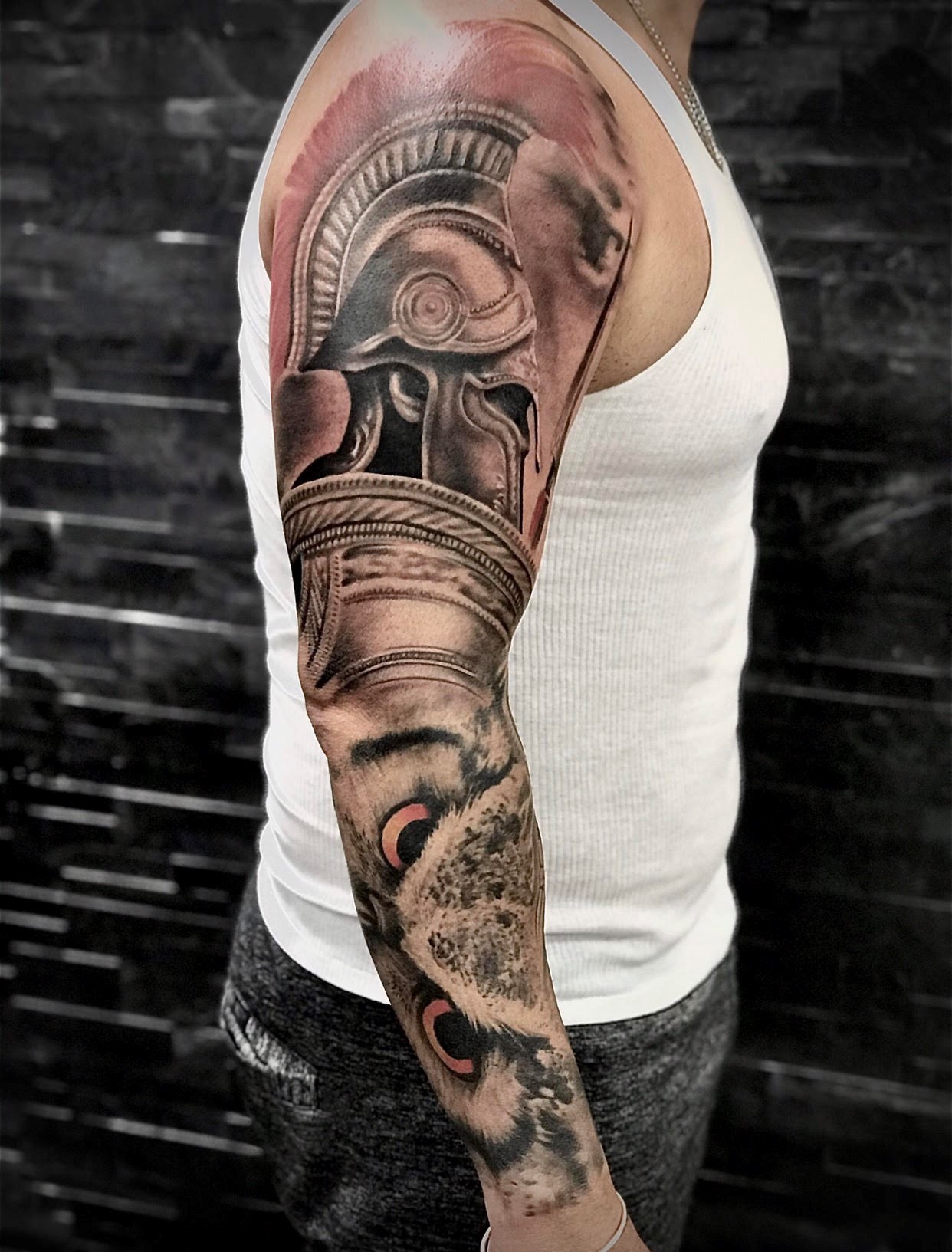 Tattoo uploaded by level ink tattoos • spartan tattoo by @levelinktattoos •  Tattoodo